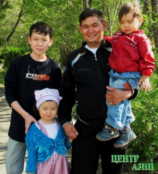 Чойган Владимирович Очур-оол, 35 лет, папа трёх детей, житель Кызыла
