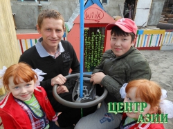 Александр Петрович Колесников, 35 лет, папа трёх детей, житель посёлка Каа-Хем