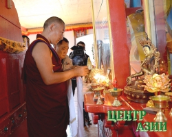 В Туве на берегу озера Чагытай открылась обитель Будды